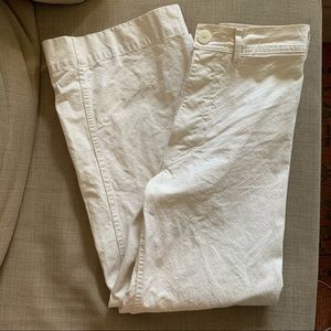 FSOT Jesse Kamm Sailor Pants, size 2, cream, in excellent used condition!!